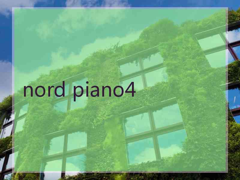 nord piano4