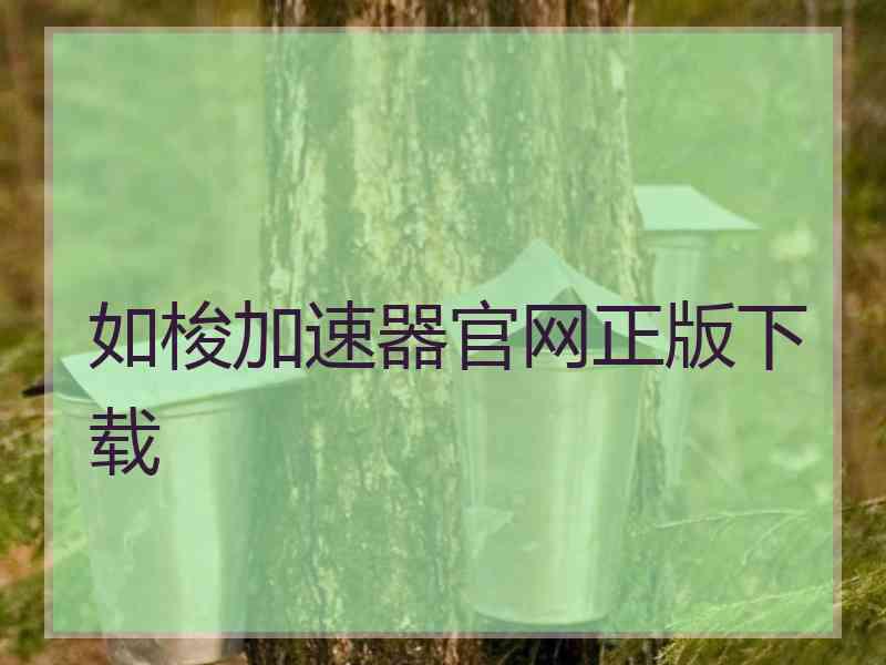 如梭加速器官网正版下载