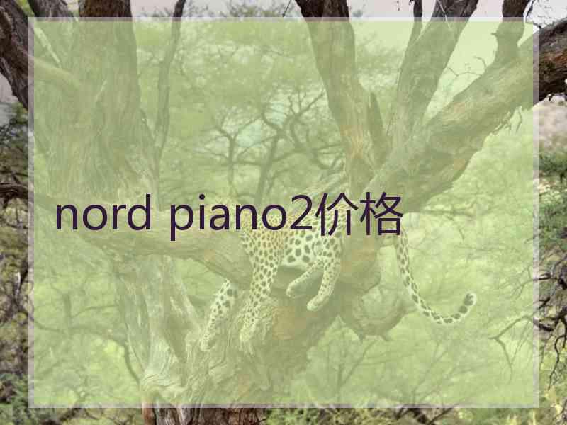 nord piano2价格