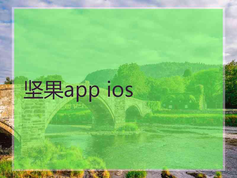 坚果app ios