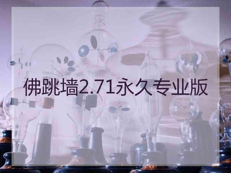 佛跳墙2.71永久专业版