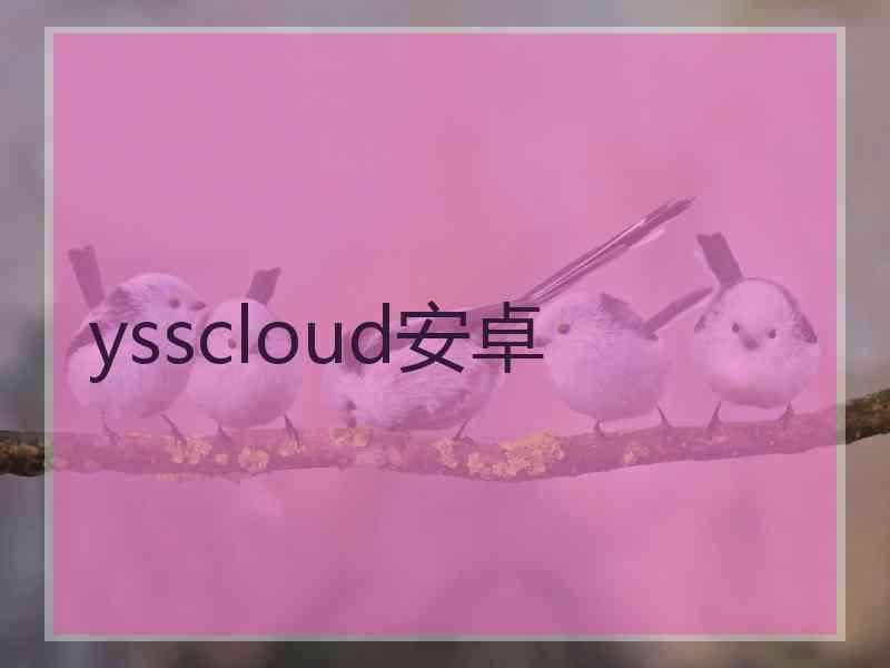 ysscloud安卓