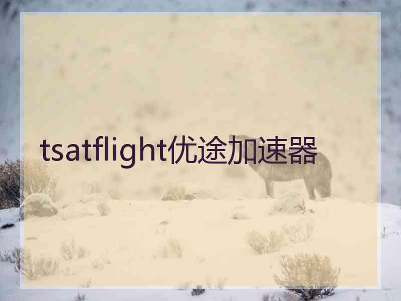 tsatflight优途加速器